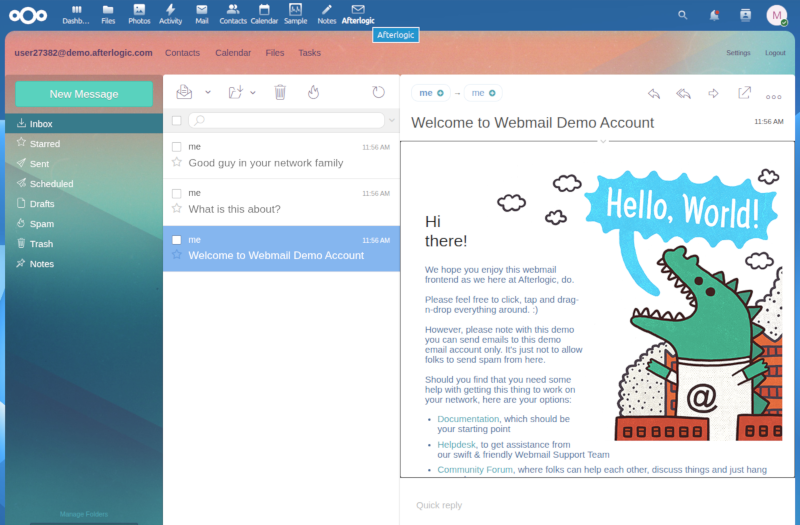 Nextcloud integration